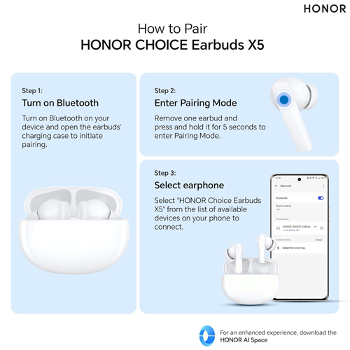 HONOR CHOICE Earbuds X5