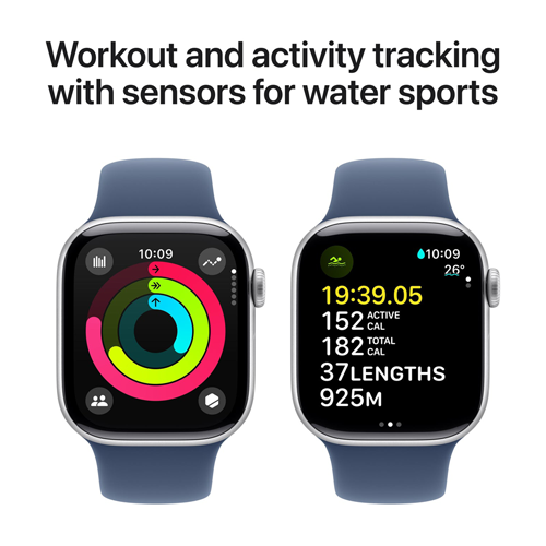 Apple Watch Series 10 GPS 46mm with Sport Loop (Middle East Version)