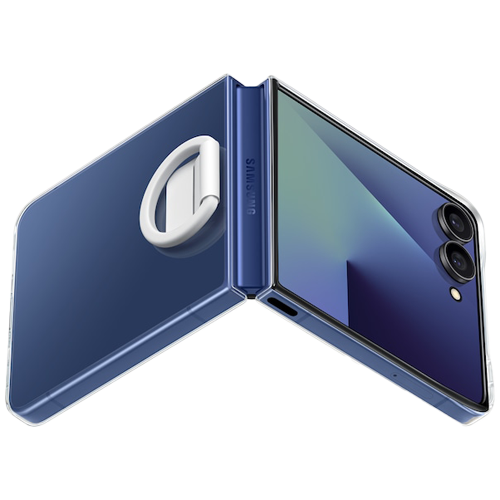 Galaxy Z Flip7 Ring Case (Clear) Transparent EF‑QF766CTEGWW