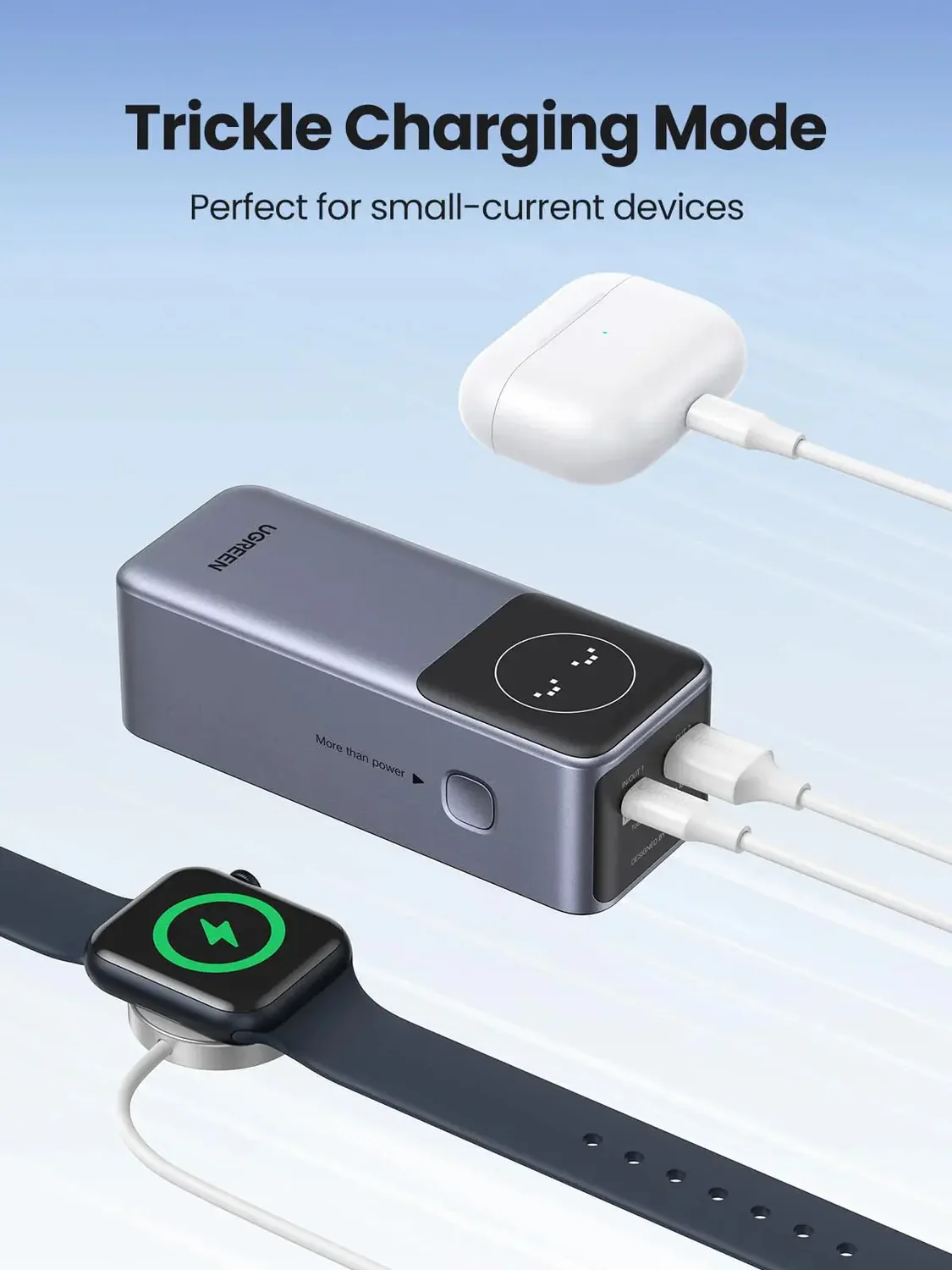 UGREEN Nexode 12000mAh 100W (PD, QC, SCP, PPS) Fast Charging Power Bank, Model: PB724 | P/N: 35526B - for laptops, tablets, and smartphones