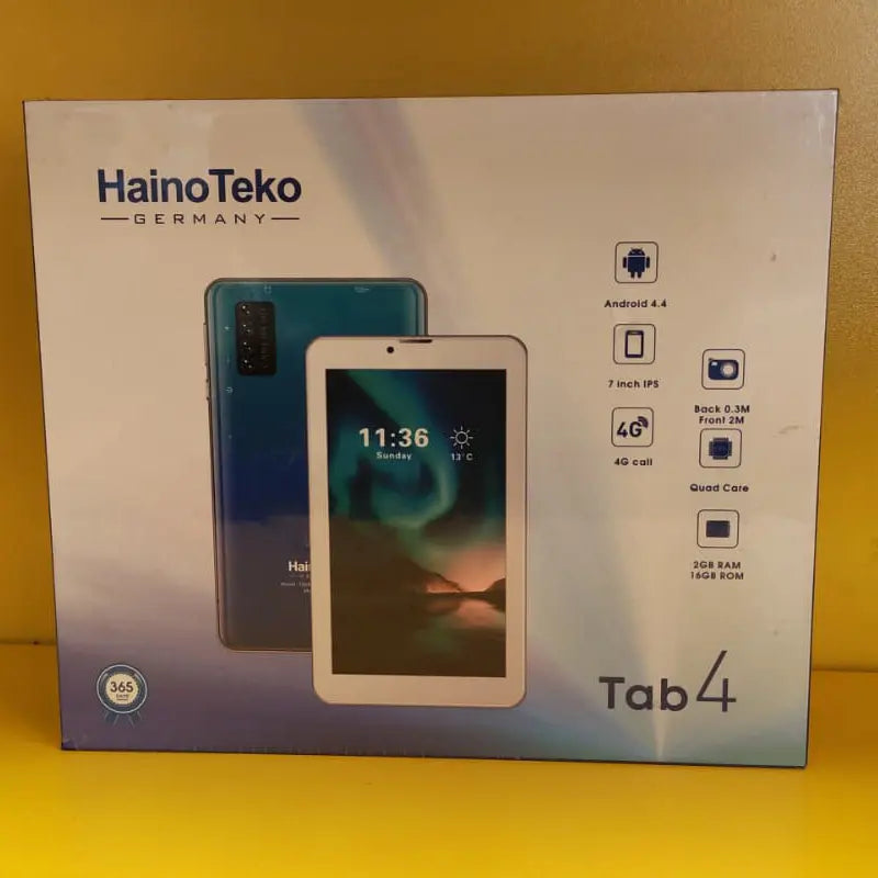 Haino Teko Germany Tab 4 7-Inch 4G Calling Tablet (2GB RAM + 16GB Storage)