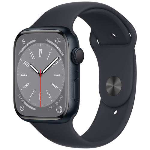 Apple Watch Series 8 GPS + Cellular 41mm with Sport Band - (Middle East Version)