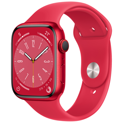 Apple Watch Series 8 GPS + Cellular 41mm with Sport Band - (English Edition)