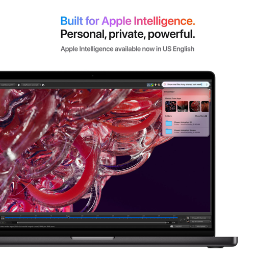 Apple Macbook Pro 16-inch (M4 Max chip) With 16‑core CPU 40‑core GPU 48GB RAM/1TB SSD (MX2W3AB/A) - Silver