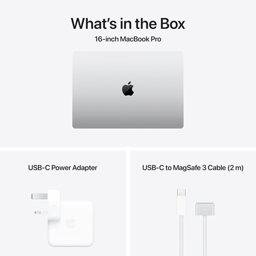 Apple Macbook Pro 16-inch (M4 Max chip) With 16‑core CPU 40‑core GPU 48GB RAM/1TB SSD (MX2W3AB/A) - Silver