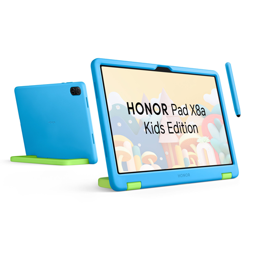 HONOR Pad X8a 11-inch Kids Edition Wi-Fi Tablet (4GB+128GB) Bundle with Free Inbox Scribble Pen & Blue Protective Case Stand