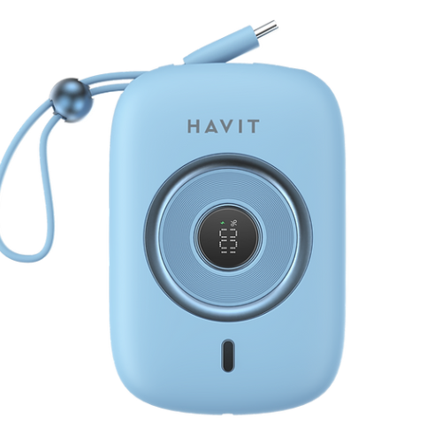 Havit Power Bank 10000mAh PD35W Fast Charge With USB-C Cable