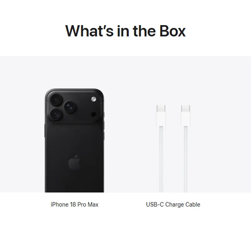 iPhone 18 Pro Max 512GB (Middle East Version)