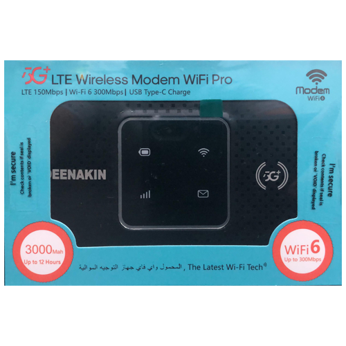 Deenakin Router 5G+ LTE Wireless Modem WiFi Pro (4G LTE Speed Only)
