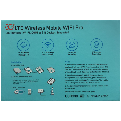 Deenakin Router 5G+ LTE Wireless Modem WiFi Pro