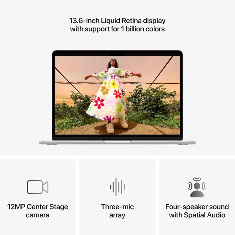 Apple 2026 MacBook Air 13″ Laptop with M5 chip: 34.46 cm (13.6-Inch) Liquid Retina Display, 16GB Unified Memory, 512GB SSD Storage, 10-core CPU, 8-core GPU