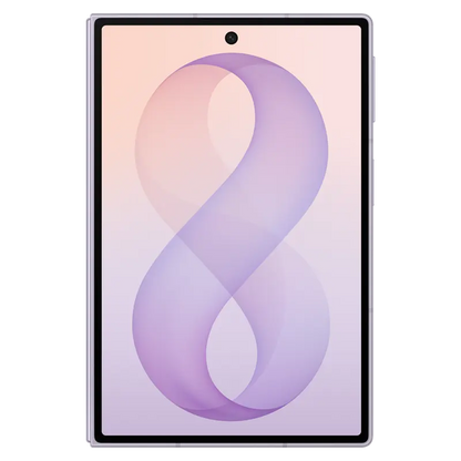 Samsung Galaxy Z Fold8 Lavender cover display with vibrant AMOLED screen