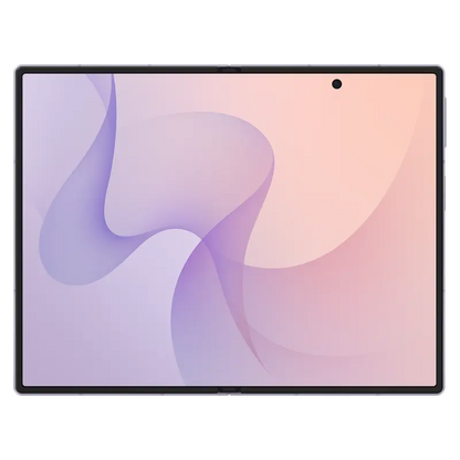 Samsung Galaxy Z Fold8 Lavender fully opened main display with immersive foldable AMOLED screen