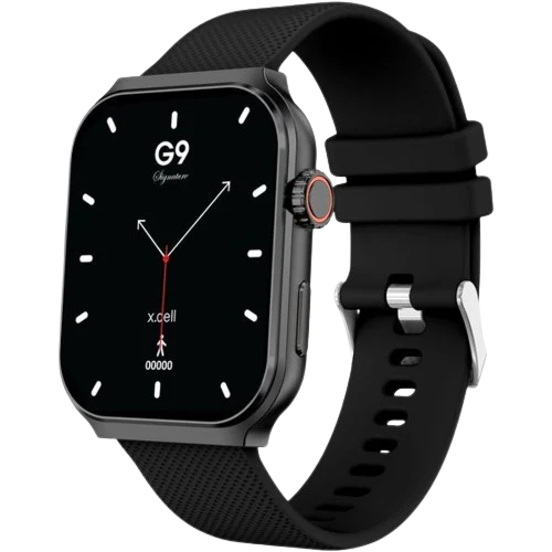 XCell G9 Signature Smart Watch [with 2 Additional XCell Premium Silicon Straps]