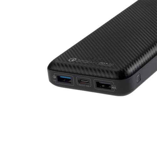 MOMAX 20000mAh iPower Minimal PD5 External Battery Pack - Black