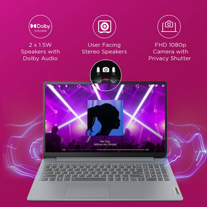 Lenovo IdeaPad Slim 3 15IAH8 (Intel Core i5 12450H 2.0GHz/8GB RAM/512GB SSD/OS Windows 11 Home) 15.6-inch Laptop - Arctic Grey