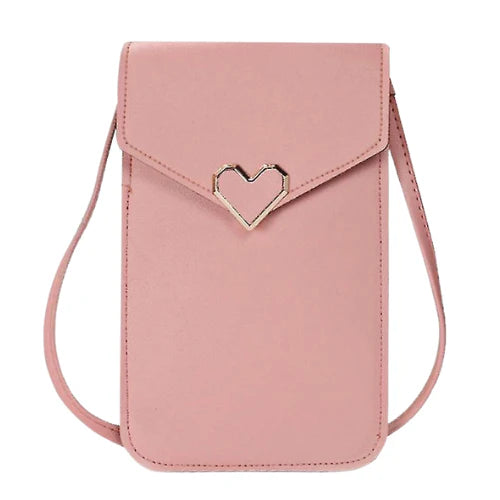 Fashion PU Artificial Leather Sling Shoulder Handbag Small Wallet Purse Cell Phone Crossbody Bag for Women