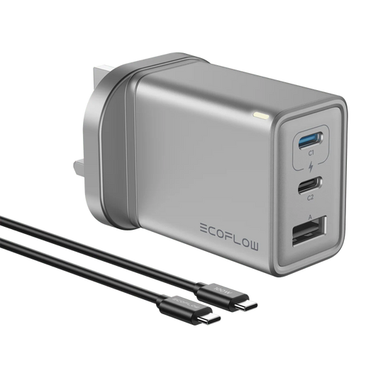 EcoFlow RAPID 65W GaN Charger with 100W Cable