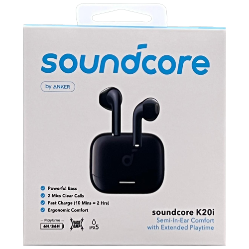 soundcore K20i Semi-in-Ear Earbuds by Anker