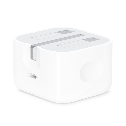 Apple 20W USB-C Adapter (MUVT3ZE/A) Adapter Compatible with Apple Watch iPhone and iPad