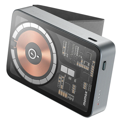 Momax Q.Mag Power 11 10000mAh Magnetic Wireless Battery Pack with Stand