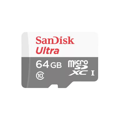 SanDisk Ultra 64GB microSDXC UHS-1 Card, SPEED UP T0 100MB/s