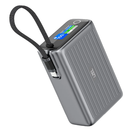 LZEL Neurode Sync 25000mAh PD Power Bank | PD3.0 & QC3.0 | 100W | Built-in USB-C Cable