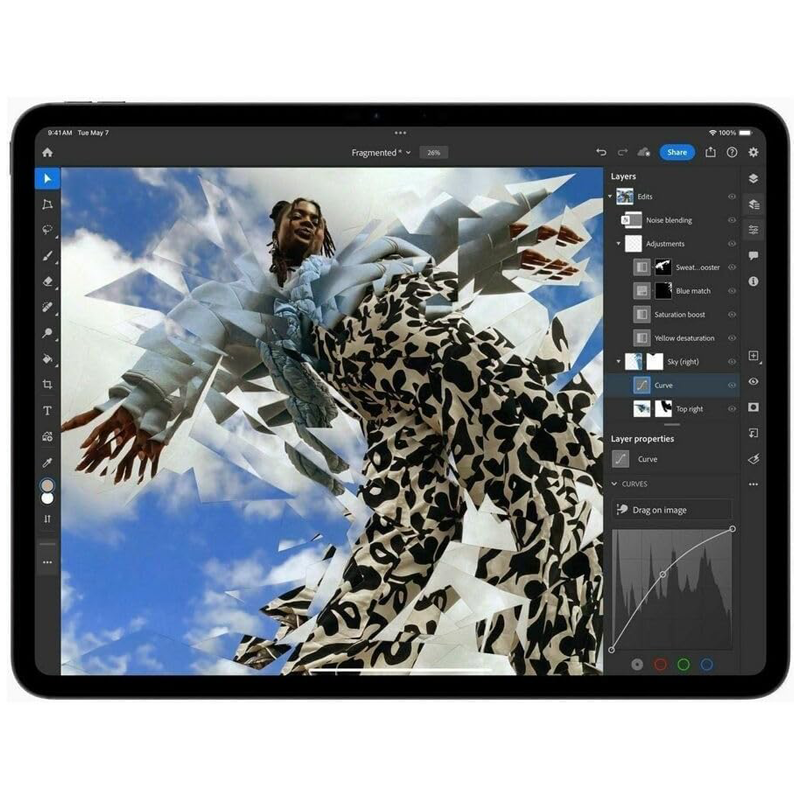 Apple iPad Pro 11-inch (M5) Wi-Fi 512GB With Standard Glass (Middle East Version)
