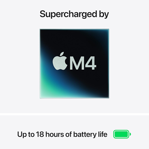 Apple Macbook Air 13-inch (M4 chip) With 10‑core Cpu 8‑core Gpu 16GB RAM/256 GB SSD/(MC6T4AB/A)