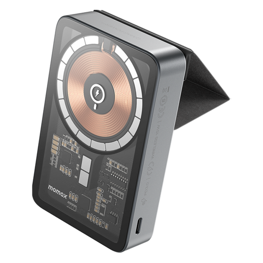 Momax Q.Mag Power 11 10000mAh Magnetic Wireless Battery Pack with Stand
