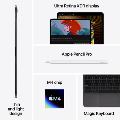 Apple iPad Pro 13-inch (M4) Wi-Fi 512GB (Middle East Version)