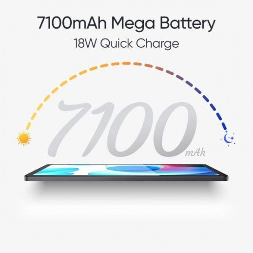 realme Pad 10.4-inch Wi-Fi Only Tablet (4GB+64GB) [With realme Techlife Tablet Cover as FREE Gift]