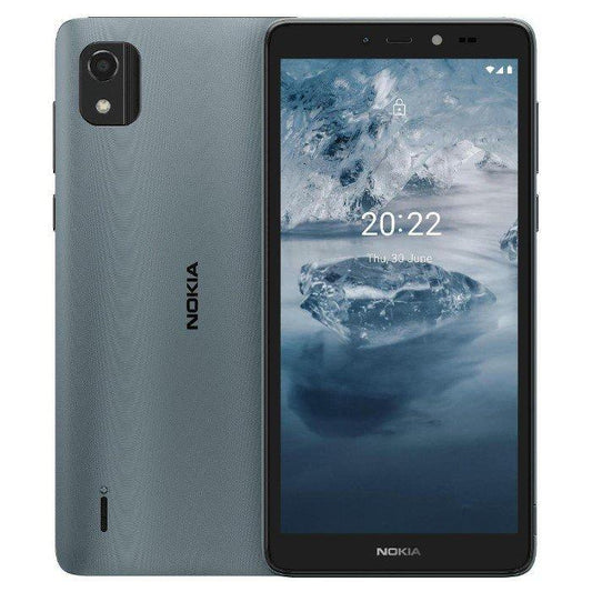Nokia C2 2nd Edition TA-1452 DS (2GB+32GB) Smartphone [with Adapter + Charging Cable + Case + Headphones Included in the carton box]
