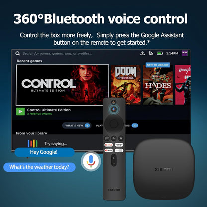 Xiaomi TV Box S (3rd Gen) - 4K Ultra HD Streaming Device [MDZ-32-AA]