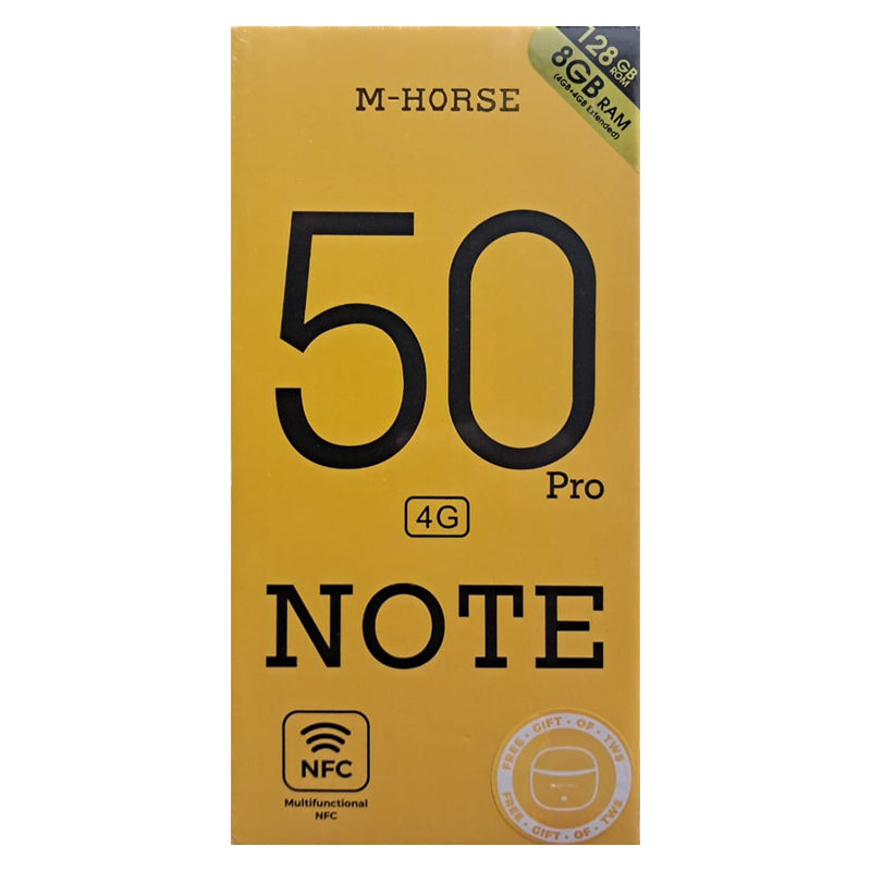 M-HORSE NOTE 50 Pro NFC (4GB+4GB/128GB)