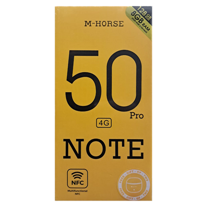 M-HORSE NOTE 50 Pro NFC (4GB+4GB/128GB)