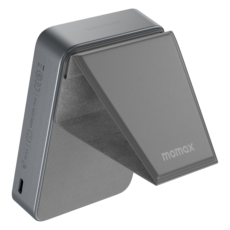 Momax Q.Mag Power 11 10000mAh Magnetic Wireless Battery Pack with Stand