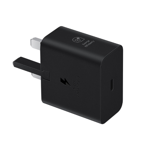 SAMSUNG 25W Power Adapter USB-C (EP-T2510 ) design compatto (GaN Technology) /Support PD 3.0 PPS Max 25W - Black