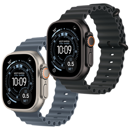Apple Watch Ultra 3 GPS + Cellular, 49mm - Titanium Case with Ocean Band