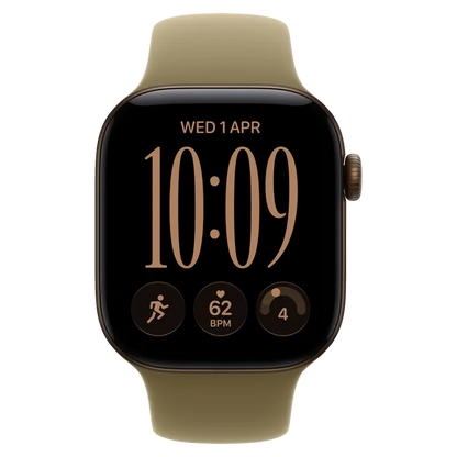 Apple Watch Series 12 GPS 46mm Aluminum Case with Sport Band