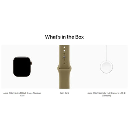 Apple Watch Series 12 GPS 46mm Aluminum Case with Sport Band