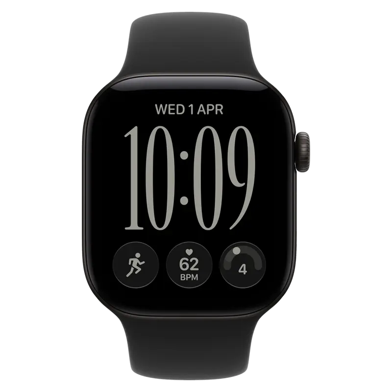 Apple Watch Series 12 GPS 46mm Aluminum Case with Sport Band