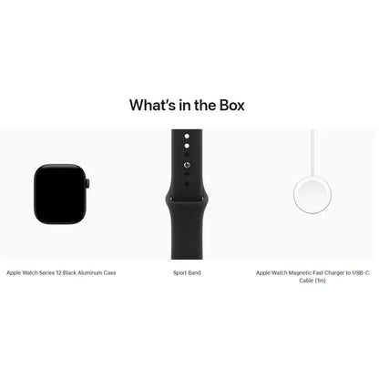 Apple Watch Series 12 GPS 46mm Aluminum Case with Sport Band