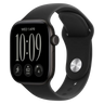 Apple Watch Series 12 GPS 46mm Black Aluminum Case with Black Sport Band - S/M