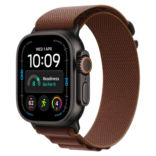 Apple Watch Ultra 4 GPS + Cellular, 49mm Titanium Case with Alpine Loop
