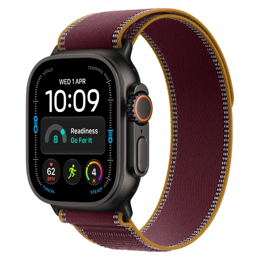 Apple Watch Ultra 4 GPS + Cellular, 49mm Titanium Case with Trail Loop