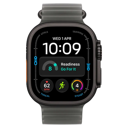 Apple Watch Ultra 4 GPS + Cellular, 49mm Titanium Case with Ocean Band