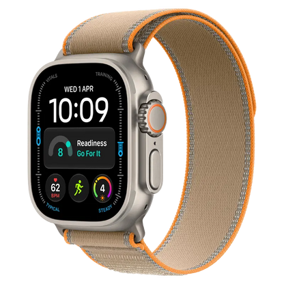 Apple Watch Ultra 4 GPS + Cellular, 49mm Titanium Case with Trail Loop