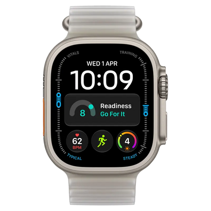 Apple Watch Ultra 4 GPS + Cellular, 49mm Titanium Case with Ocean Band
