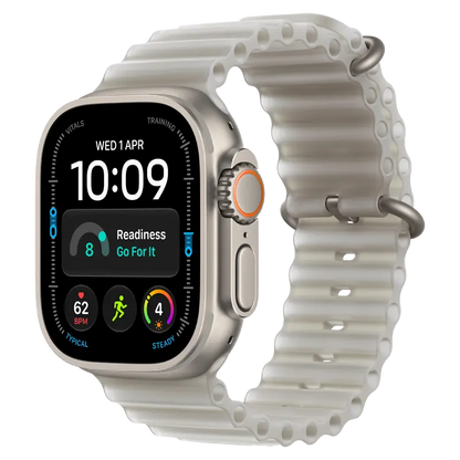 Apple Watch Ultra 4 GPS + Cellular, 49mm Titanium Case with Ocean Band